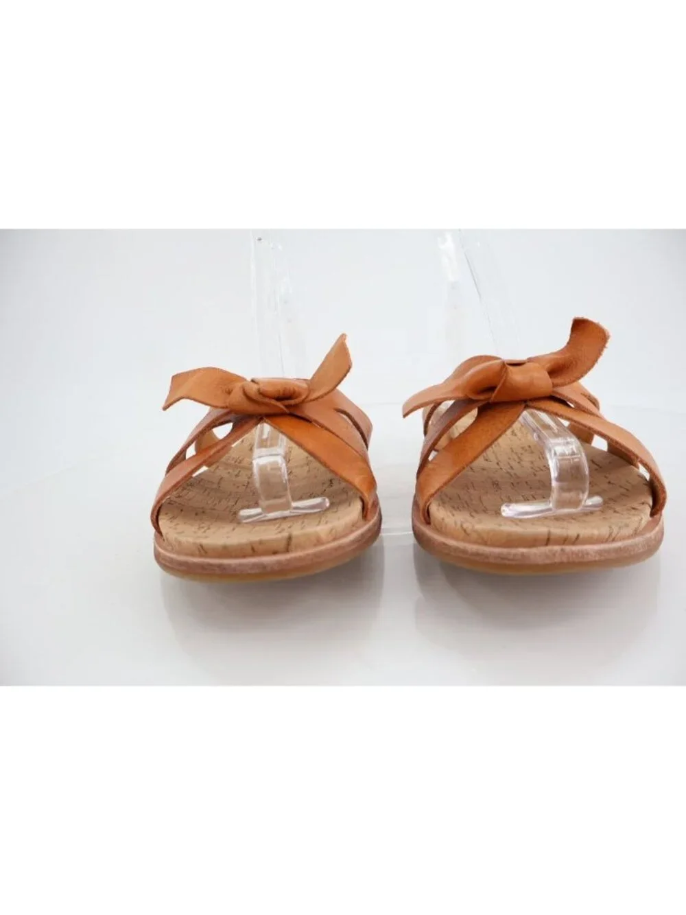 Kork-Ease Womens Shoes Kork Ease Brigit Light Orange Leather Sandal Size 11M